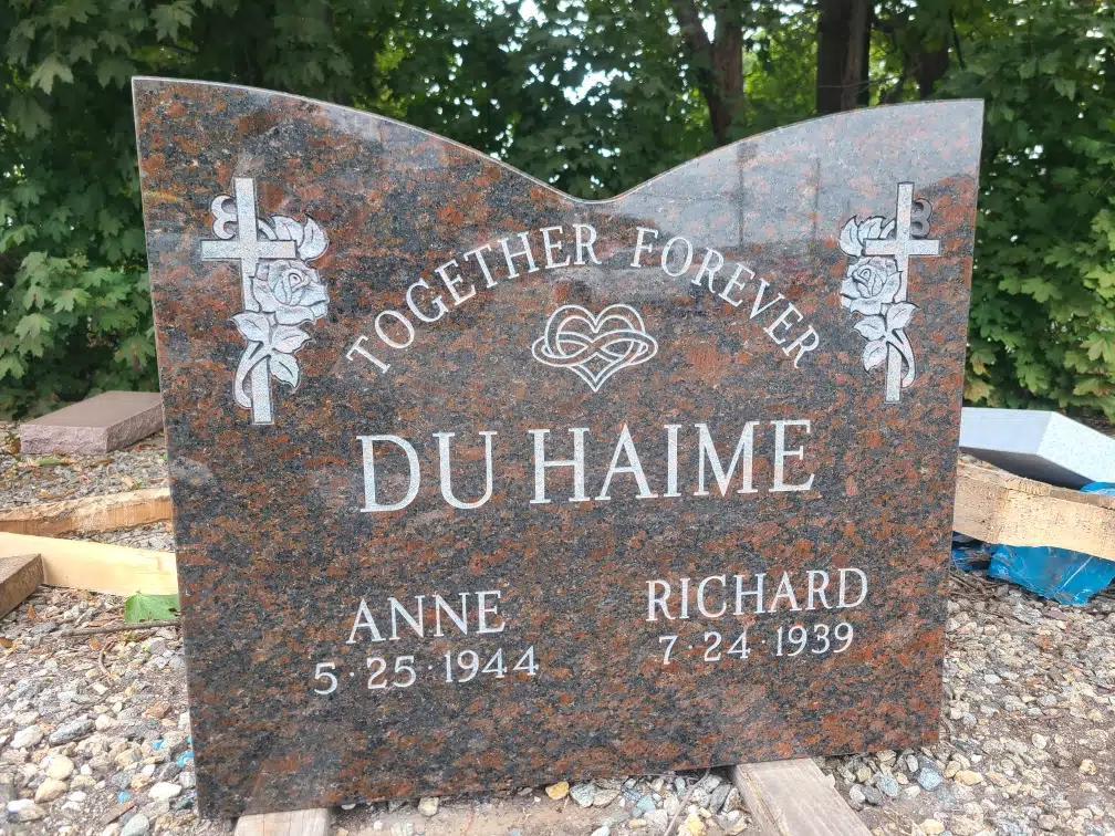 Granite Headstone Pricing hand-carved by Headstone Price Guide in NJ — image 2